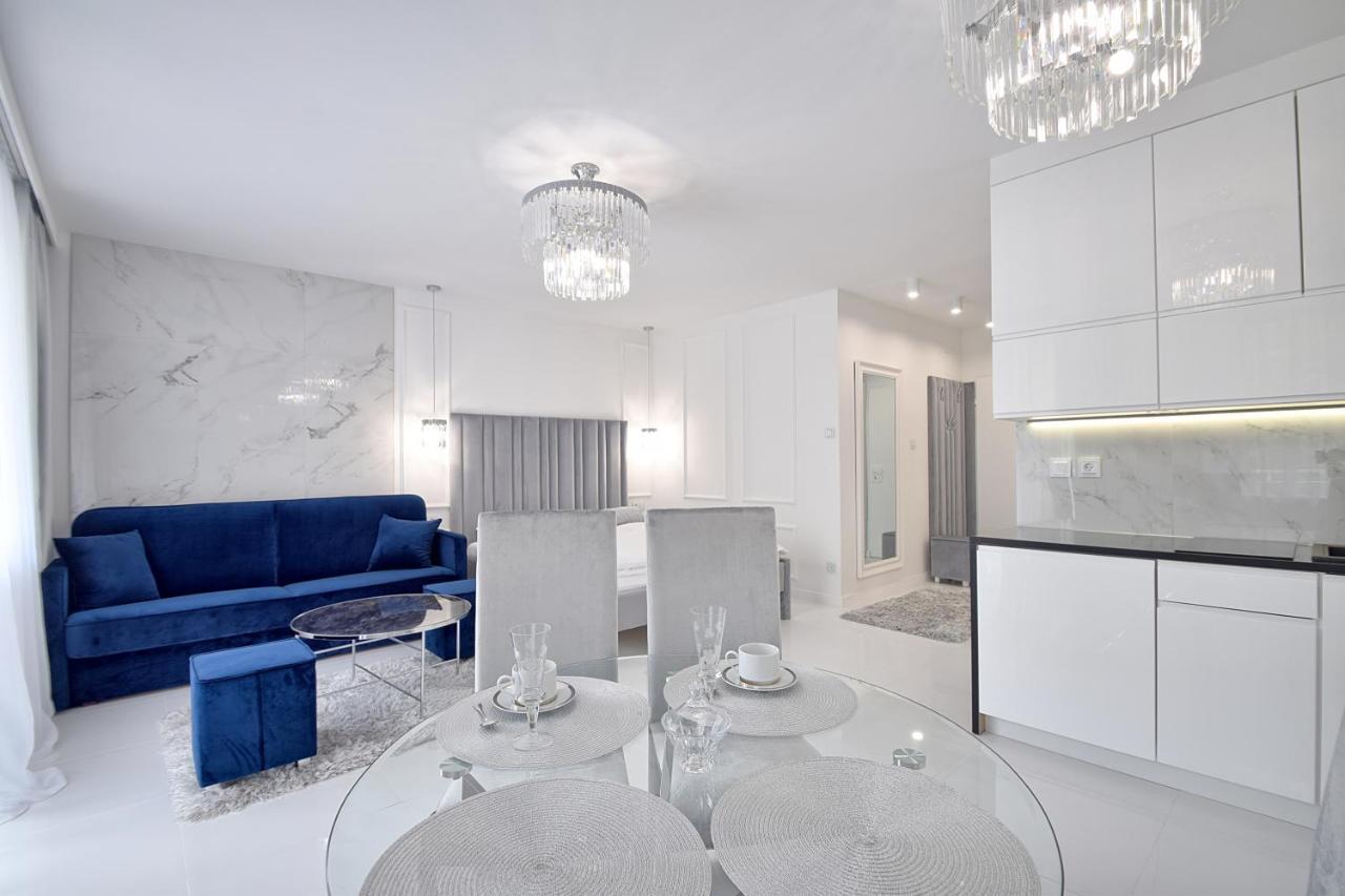 Crystal Apartament 80M Od Plazy, Przy Latarni Morskiej كولوبرزيغ المظهر الخارجي الصورة